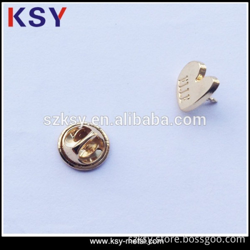 2016 new type cheap metal logo label with clothing